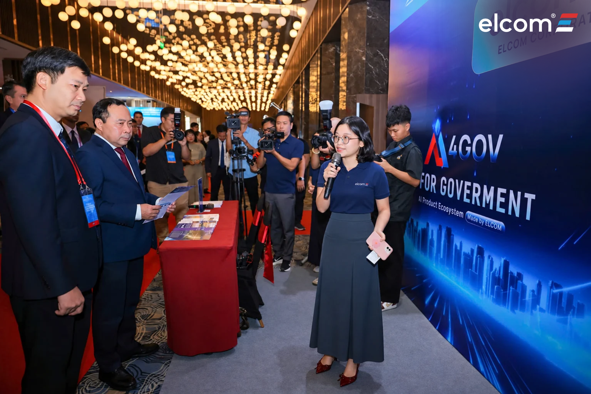 ELCOM tự hào trình diễn công nghệ Việt tại Tuần lễ Số Quốc tế Việt Nam 2026