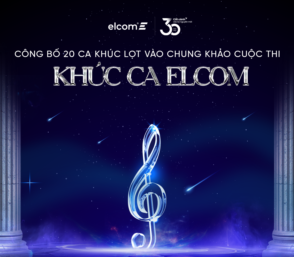 Công bố Top 20 ca khúc lọt vào Chung khảo cuộc thi "Khúc ca ELCOM"