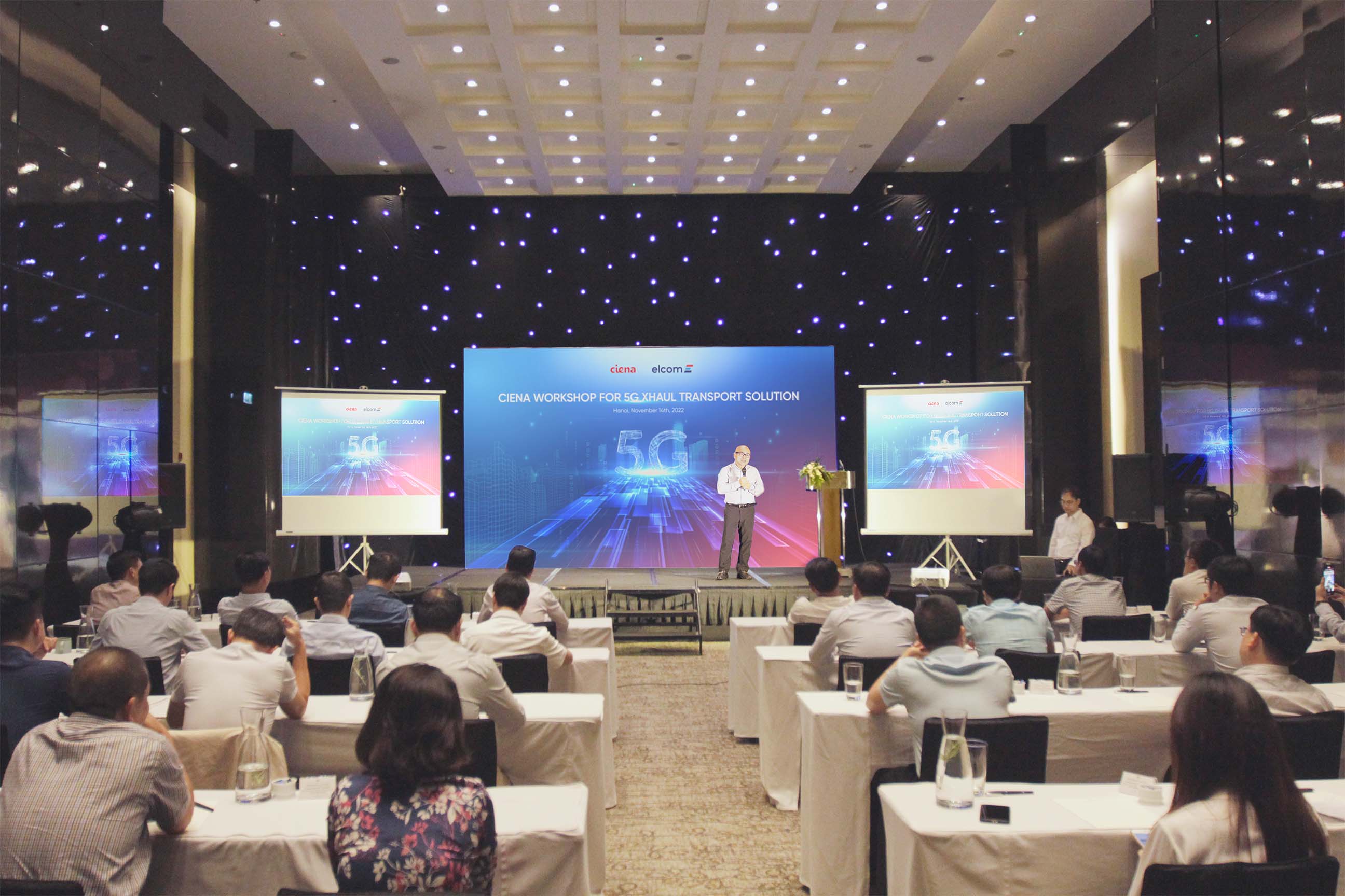 Elcom hợp tác Ciena tổ chức hội thảo về giải pháp truyền dẫn 5G