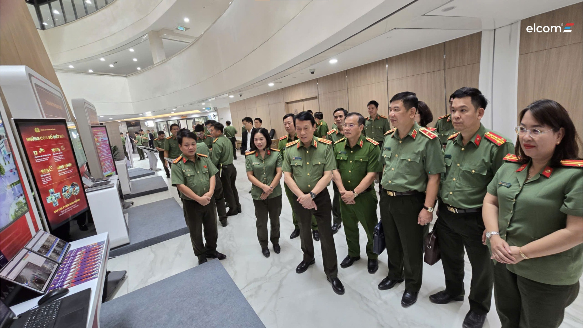 Giải pháp ELCOM ITS được Công an TP Huế trình diễn tại Hội nghị Chuyển đổi số Công an nhân dân lần thứ IV