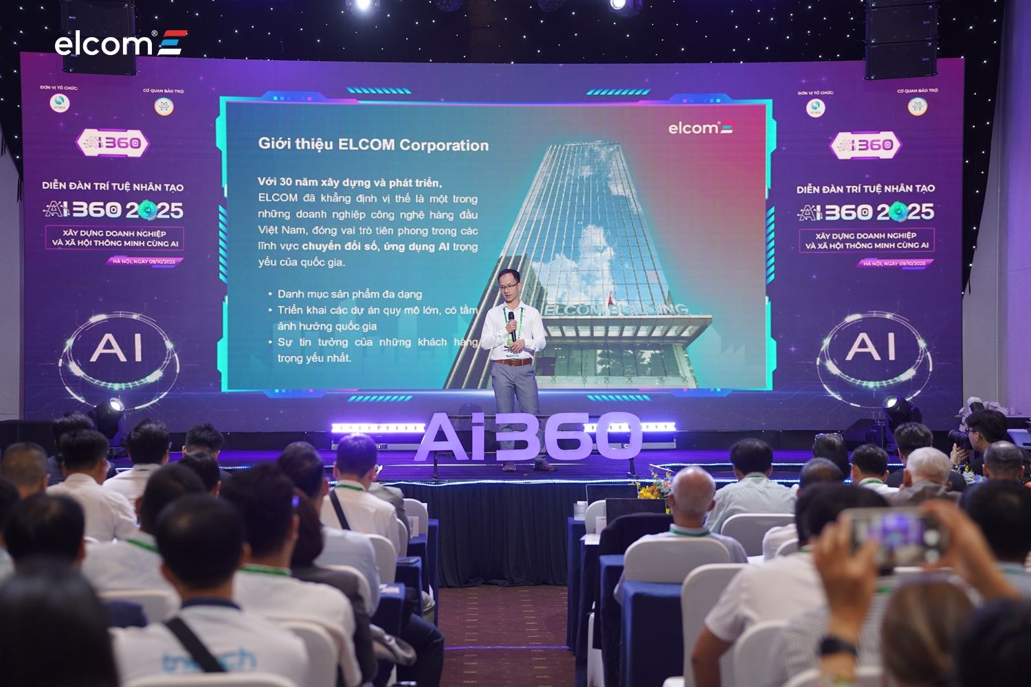 AI4GOV - ELCOM mang giải pháp AI dành cho chính quyền tới Diễn đàn Trí tuệ nhân tạo AI360
